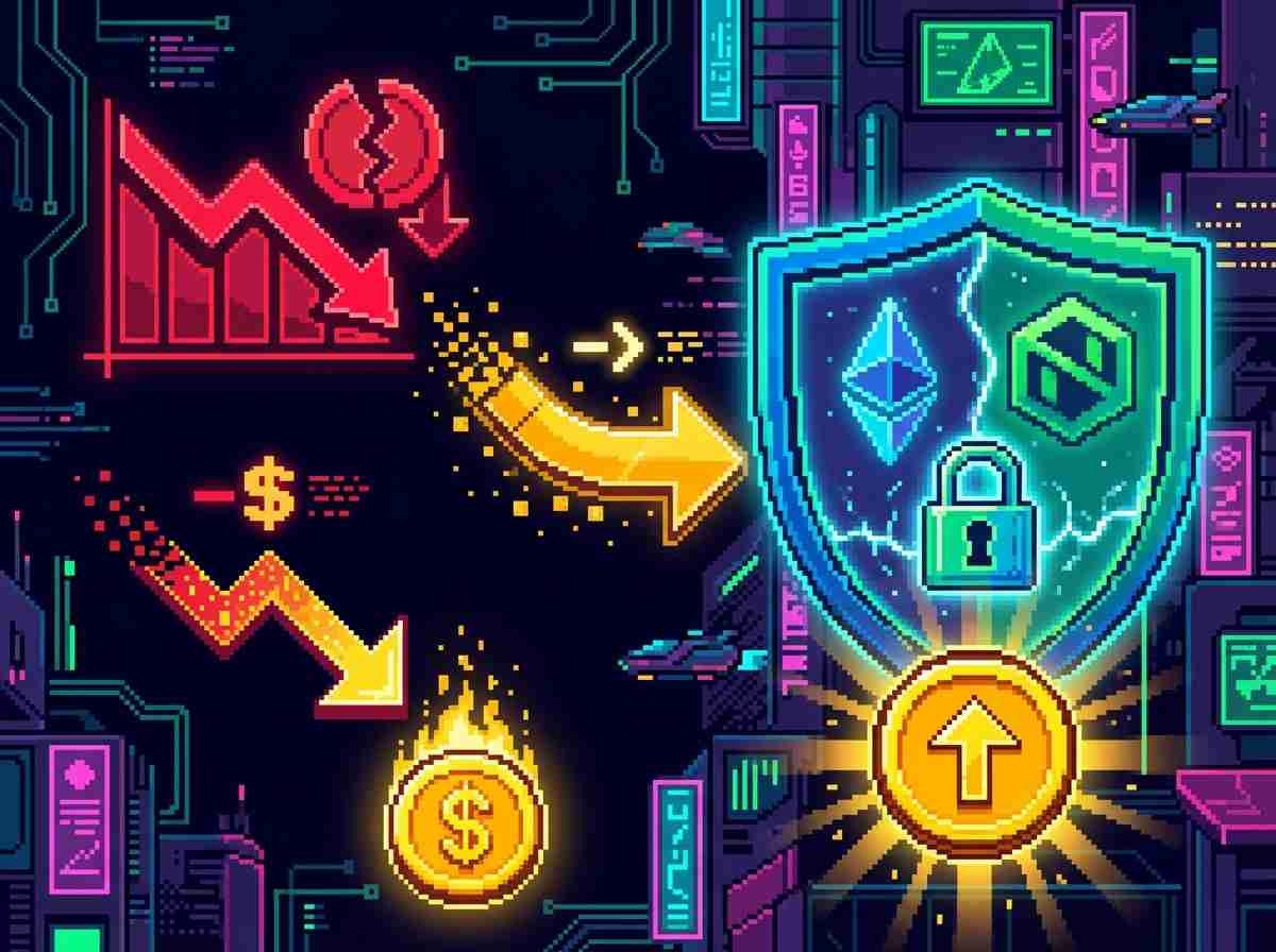 Bitcoin volatility and whale accumulation visualization